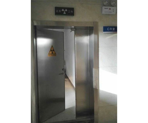 Eingehängte Strahlenschutz-Führungs-Tür für CR Raum in der Krankenhaus-Medizin