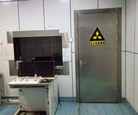 Neopren- oder Silikondichtungsstrahlenschutztür mit einer Höhe von 1700 mm-2300 mm und Pulverbeschichtung oder Edelstahlveredelung