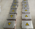 Radioaktive Material-Speicher-und Transport-Führung abgeschirmter Kasten mit ionisierende Strahlungs-Zeichen