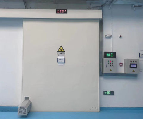 Neopren- oder Silikondichtung Strahlenschutztür mit Pulverbeschichtung oder Edelstahlveredelung und 1700mm-2300mm Höhe