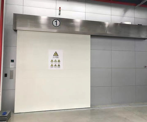 Neopren- oder Silikondichtung Strahlenschutztür mit Pulverbeschichtung oder Edelstahlveredelung und 1700mm-2300mm Höhe