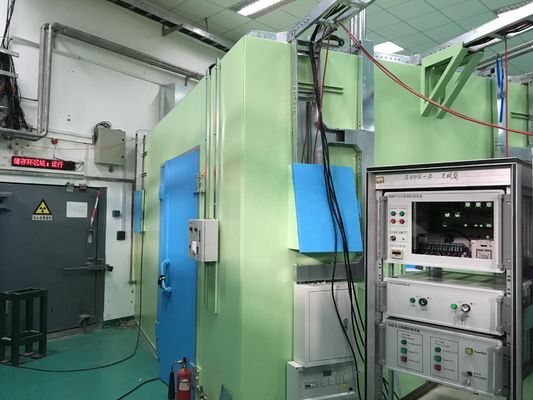 Synchroner Strahlschutzschuppen mit hochenergetischer physikalischer Strahlschutz-Modulkonstruktion und abnehmbaren Schwellen