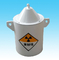 Radioaktive fertigten Quellsammelbehälter-Führung abgeschirmte Behälter besonders an