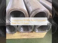 99,99% X-Strahl-Reine Bleiplatte für CT-Raum